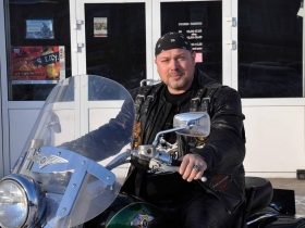 Дух свободы одного байкера