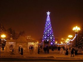Горка, ёлка и 4 млн. рублей – Иркутск готовится к Новому году