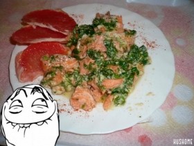 Рыба под сливочным соусом